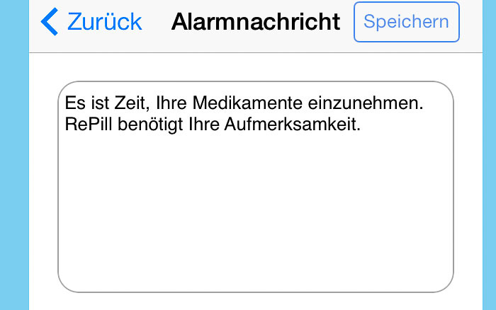 1 Alarmnachricht